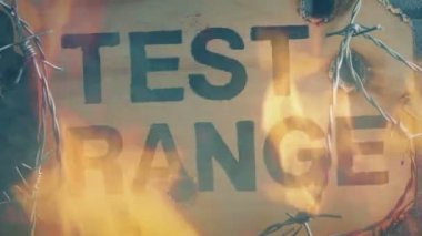 Ateş ve Duman İçin Test Mesafesi İşareti