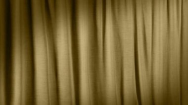 Passing Drawn Curtains In Moody Lighting