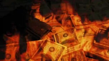 Silah Yığınla Para Yangında Birleşmiş