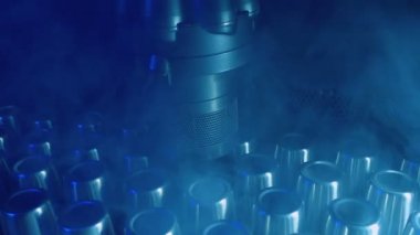 Endüstriyel Reaktörde Buhar Yükseliyor