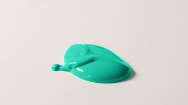 Cyan Boya Şelalesi Blob Kapanışı