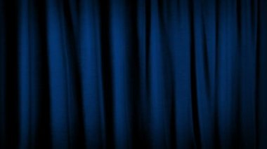 Closed Bedroom Curtains In The Dark