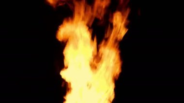 Büyük yangın Burns geceleri