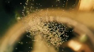 Işıldayan Beyaz Şarap Aşırı Yakın plan