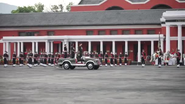 Academia Militar India IMA repartiendo desfile 2021. — Vídeos de Stock