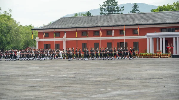 Academia Militar India IMA repartiendo desfile 2021. — Foto de Stock