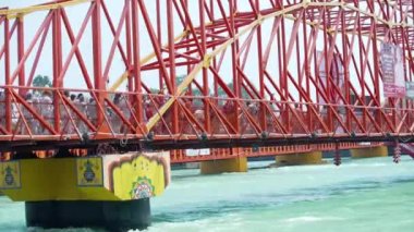 Hindistan 'daki en büyük dini festival olan Kumbh Mela, Haridwar India, Appleprores 422, Cinetone