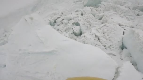 Mount Lhotse trek. — Stock video