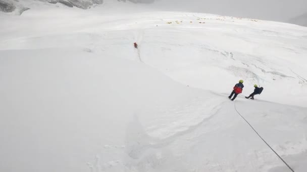 Τέταρτος υψηλότερος κόσμος όρος κορυφής Lhotse. — Αρχείο Βίντεο