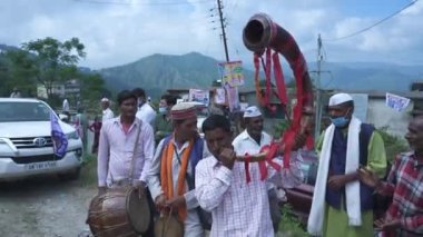 Hindistan 'da seçim mitingleri.