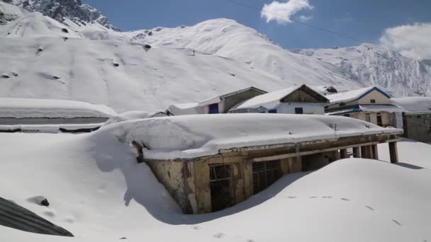 Lojas Região Himalaia Uttarakhand São Dos Melhores Lugares Atração Turística — Vídeo de Stock