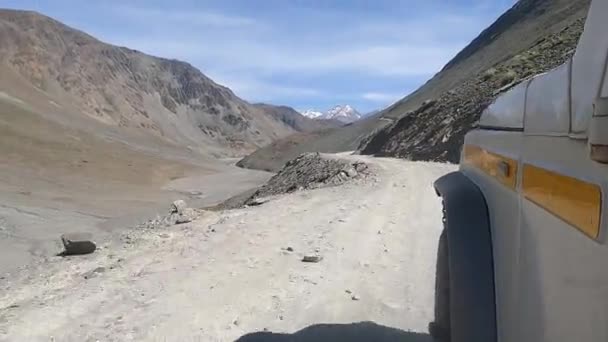 Пейзаж Видео Горы Эверест Непале Высоте 5364 Метров Высококачественные Кадры — стоковое видео