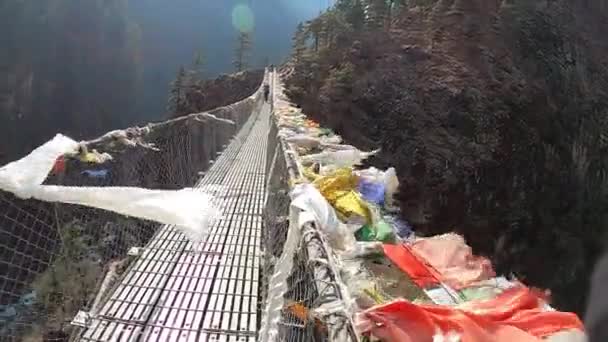 Tájkép Videók Mount Everestről Nepálban 364 Méteres Magasságban Kiváló Minőségű — Stock videók