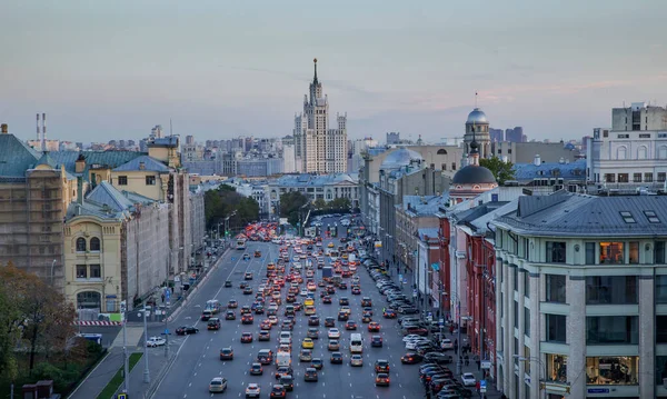Skyline Von Moskau Russland — Stockfoto