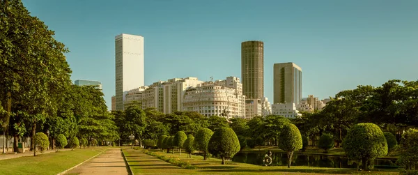 Panorama Río Janeiro Centro Brasil — Foto de Stock