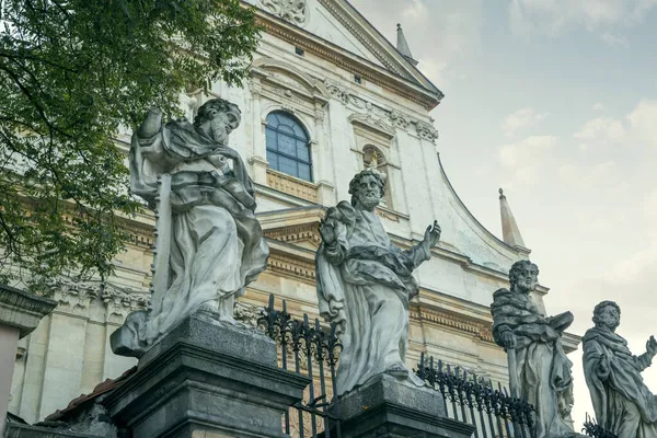 Katholieke Kerk Van Peter Paul Krakau Stad Polen — Stockfoto