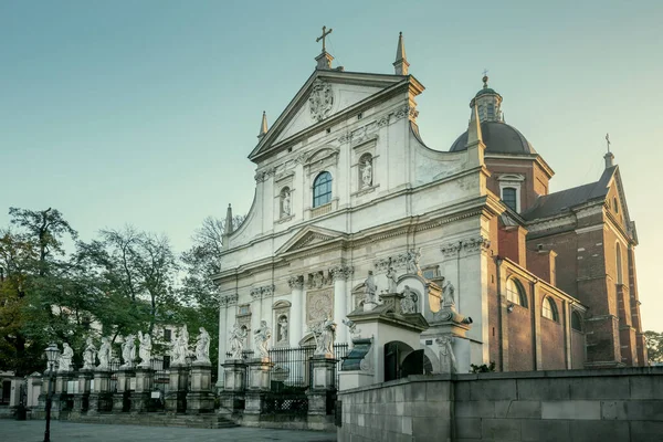 Peter Paul Kerk Krakau Polen — Stockfoto