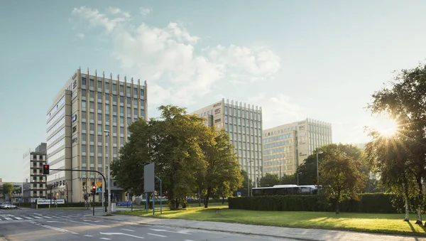Krakow Poland August 2014 Office Buildings Bronowice District Krakow City —  Fotos de Stock