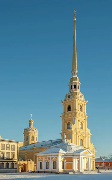 Catedral Pedro Pablo Ciudad San Petersburgo Rusia — Foto de Stock