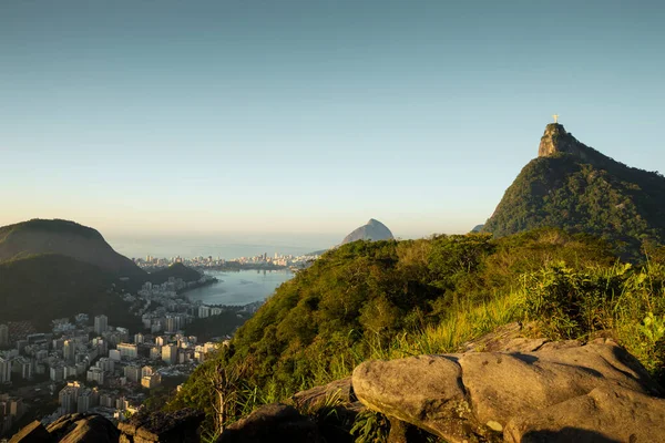 Skyline Della Città Rio Janeiro Brasile — Foto Stock