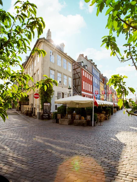 Copenhague Danemark Juillet 2022 Vieux Port Nyhavn Dans Vieille Ville — Photo