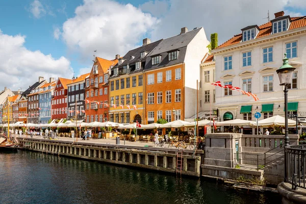 Kopenhagen Denmark July 2022 Old Town Kopenhagen City Most Popular — Stockfoto