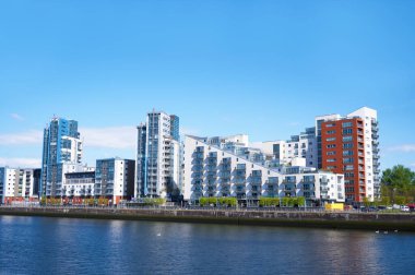 Glasgow 'daki modern gökdelenler