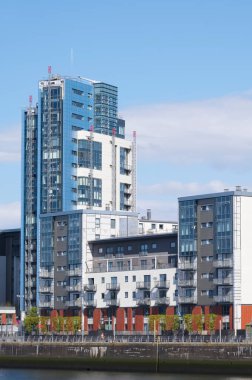 Glasgow 'daki modern gökdelenler