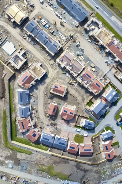 Nya Hus För Bostadsutveckling För Ökad Efterfrågan Landsbygden — Stockfoto
