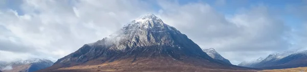 Buachaille Etive Mor Zimą Wczesnym Rankiem Wielkiej Brytanii — Zdjęcie stockowe