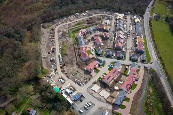 New housing development building houses for increased demand in rural areas uk