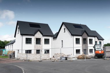 Luxury rural housing development in construction for purchase UK