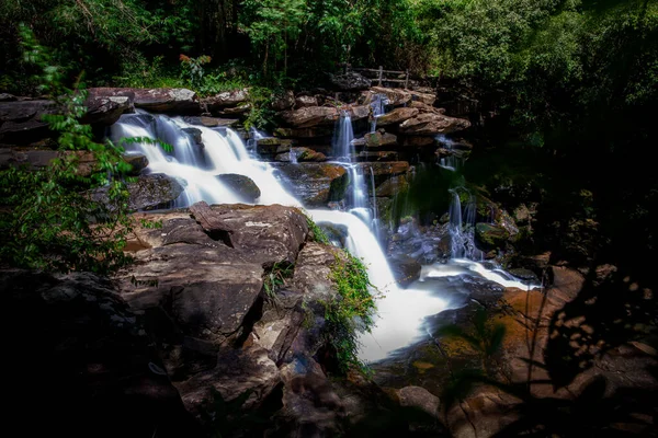 Wodospad Tad Noi Yung Nam Som National Park Prowincja Udon — Zdjęcie stockowe