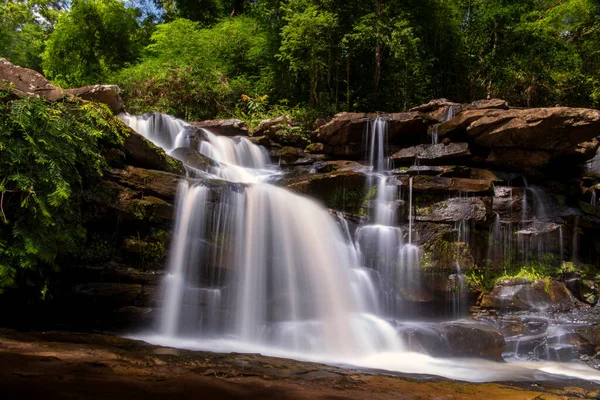 Na Yung 'da Tad noi şelalesi - Nam Som Ulusal Parkı Udon Thani ili, Tayland
