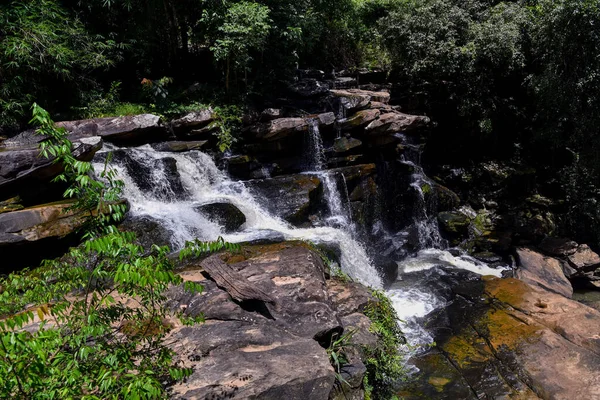 Tad Noi Waterfall Yung Nam Som National Park Udon Thani — Stock Photo, Image