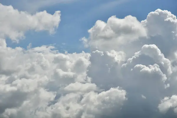 Belo Céu Nuvem Cumulonimbus Nuvem Cirrus — Fotografia de Stock