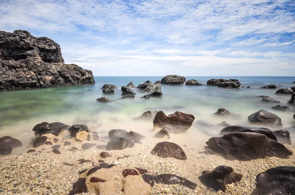 Havslandskap Lyson Fiskeön Centrum Vietnam — Stockfoto