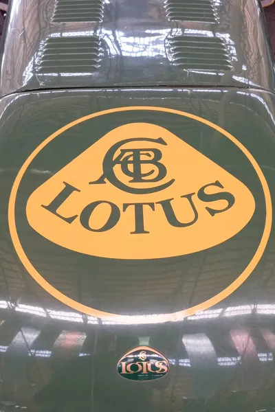 Bordeaux Akwitania Francja 2021 Lotus Siedem Zielony Samochód Wyścigowy Zbliżenie — Zdjęcie stockowe