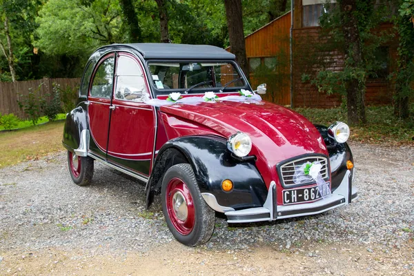 Bordeaux Aquitaine France 2021 Citroen 2Cv Limited Edition Charleston Französischer — Stockfoto