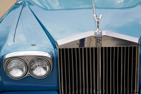 Bordeaux Akwitania Francja 2021 Marka Rolls Royce Silver Shadow Classic — Zdjęcie stockowe