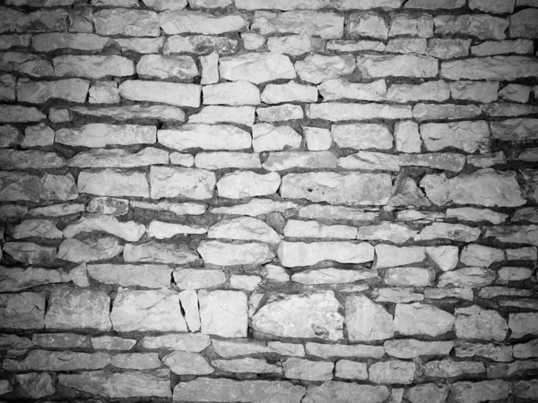 Parede Pedra Preto Branco Tijolo Casa Alvenaria Fundo Brisa Blocos — Fotografia de Stock