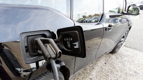 Bordeaux Aquitaine France 2022 Bmw Electric Car Charging Fuel Charger — Stock Fotó