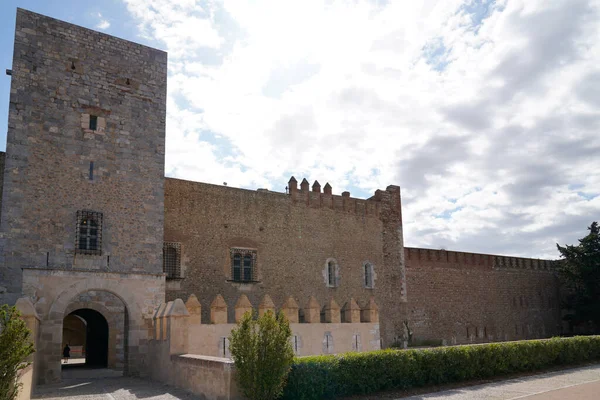 Perpignan Městský Vstup Paláce Králů Mallorky — Stock fotografie