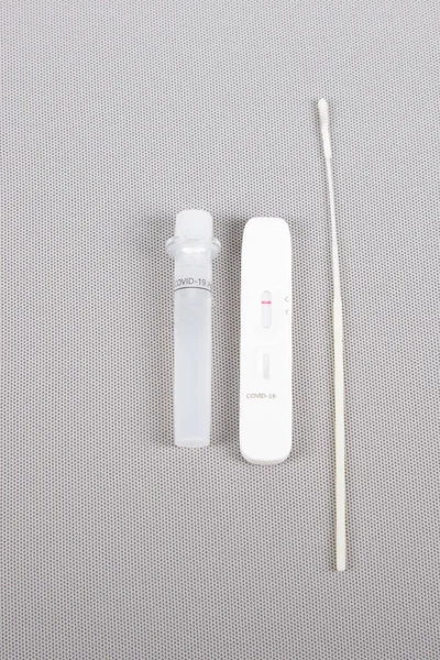 Pcr Health Test Covd Coronavirus Pandemic Kit — Stock Fotó