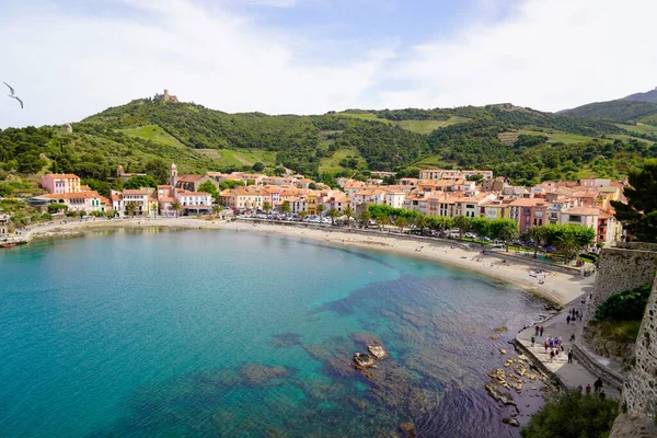 Medieval Village Collioure France View French Catalan Coast — Photo