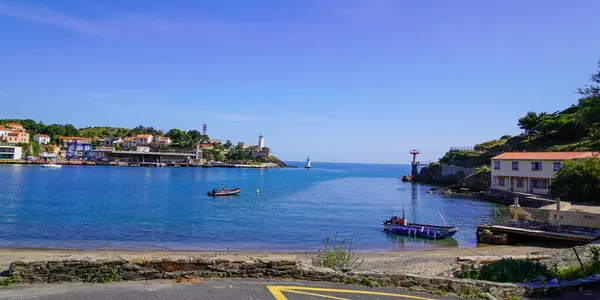 Baie Méditerranéenne Site Côte Sud Française Port Maritime Dans Port — Photo