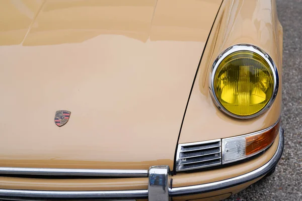 Бордо Франция 2022 Логотип Марки Porsche 911 Текстовый Знак Классического — стоковое фото