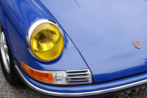 Bordeaux Aquitaine France 2022 Porsche 911 Blue Classic Sport Vintage — Stock fotografie