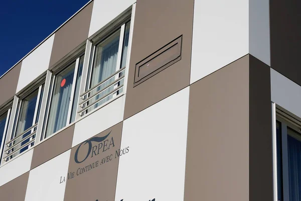 Bordeaux Aquitanien Frankreich 2022 Orpea Sign Text Brand Logo Fassade — Stockfoto