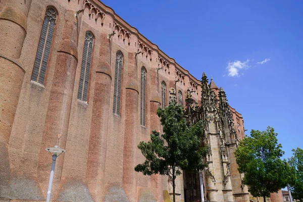 Albi Cidade Unesco Listado Cidade Igreja Francesa — Fotografia de Stock